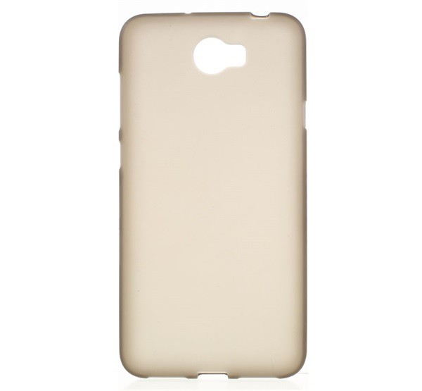 Szilikon telefonvédő (matt) FÜSTSZÍNŰ [Huawei Y6 II Compact]