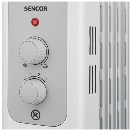 Sencor SOH 3209WH elektromos olajradiátor fehér