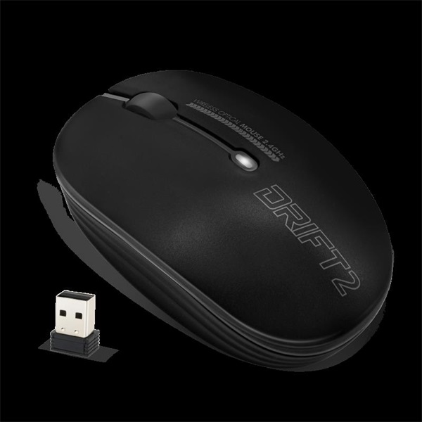 Advance DRIFT 2 Egér vezeték nélküli fekete Advance DRIFT 2 Egér vezeték nélküli fekete