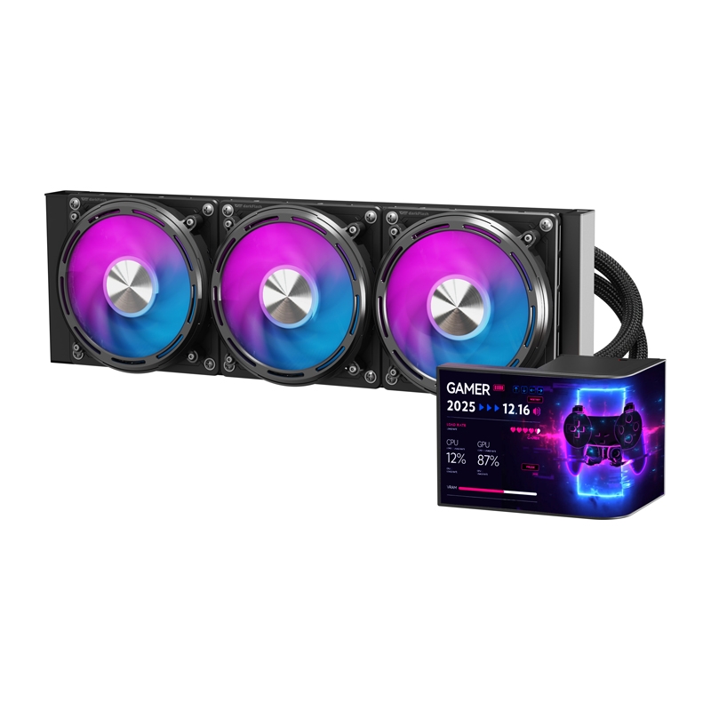 DarkFlash UV360 CPU-hűtő (fekete)