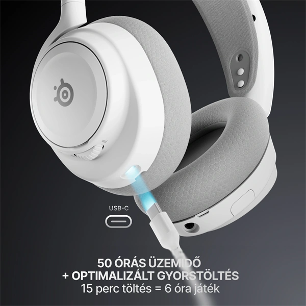 Steelseries Arctis Nova 7P Gen 2 Wireless Bluetooth Gaming Headset Fehér