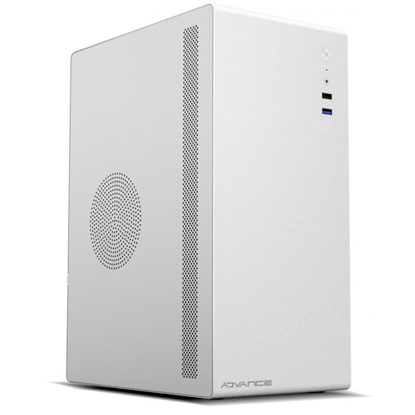 Advance OPTIMA White MicroATX USB2.0+USB3.0 Számítógépház   Fehér