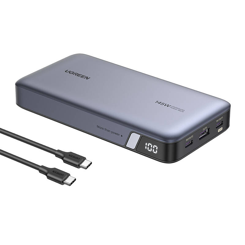 Ugreen PB205 25000mAh USB + 2x USB-C  145W PD Powerbank  