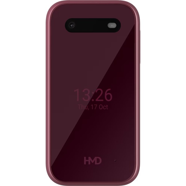 HMD 2660 FLIP 4G TA-1711 2,8" DualSIM  mobiltelefon Piros