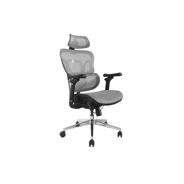 Equip 651050  Premium  ergonomikus  Max teherbírás: 150kg Szék  Szürke 