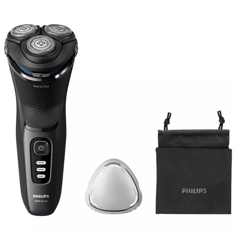 Philips Shaver 3000 Series nedves és száraz elektromos borotva Philips Shaver 3000 Series nedves és száraz elektromos borotva