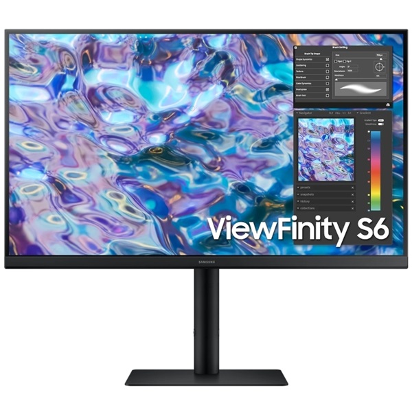27" Samsung ViewFinity S6 LCD monitor (LS27B610EQUXEN)