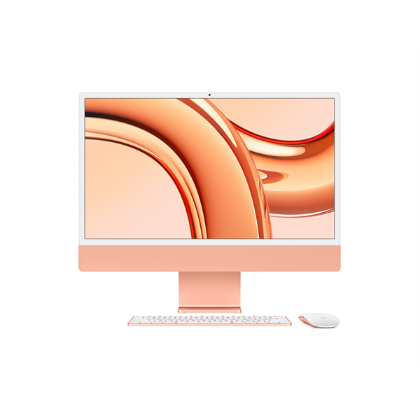 Apple iMac 24" Retina  4.5K : CTO M3 8C CPU/10C GPU 8GB/256GB Narancs