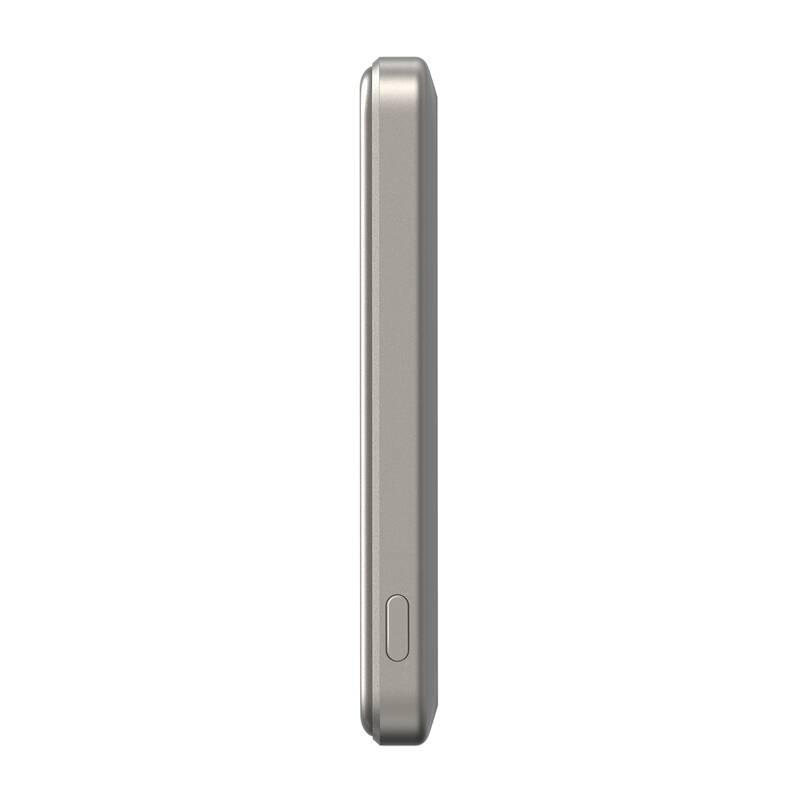 ESR Qi2 MagSlim 5000 mAh mágneses powerbank állvánnyal Homok 