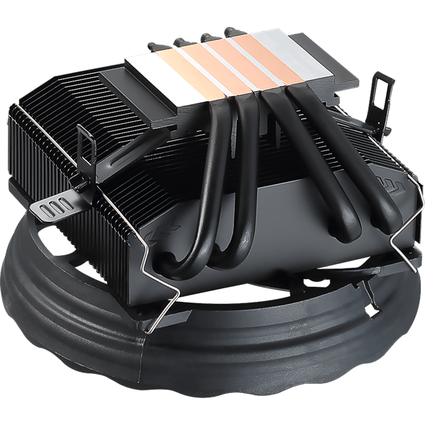 Formula   Astral Plus FRPW 4P 17-34dB  4pin csatlakozó 4 db heatpipe  9cm  PWM FRGB CPU Cooler