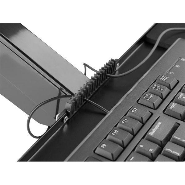 Equip  650170  17"-32" 1 monitor dönthető forgatható  Max.: 8kg Munkaállomás fali konzol Fekete 