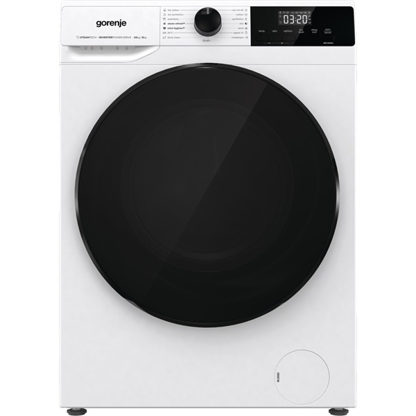 Gorenje WD2A164ADS Elöltöltős mosó- és szárítógép  – 10 kg, 1400 ford./perc, A Energiaosztály, SteamTech gőz technológia  