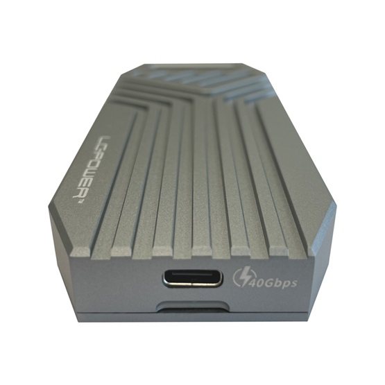  LC Power LC-M2-C-USB4 USB 4 3x2 Type C M.2 NVMe SSD Külső ház