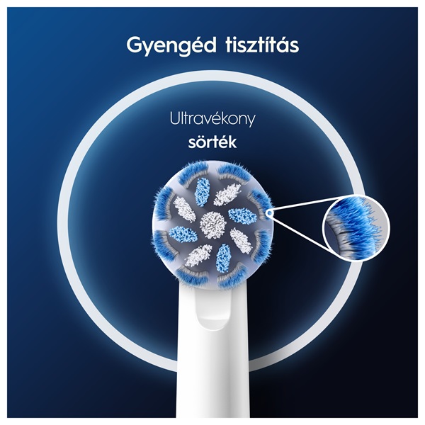 Oral-B EB60 4 db-os Sensi elektromos fogkefe pótfej szett