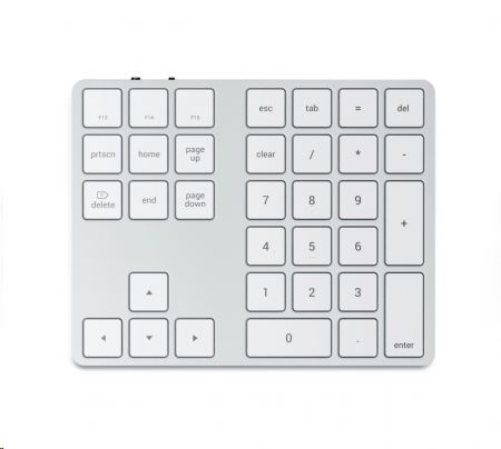 Satechi Aluminum Bluetooth Extended Keypad ezüst