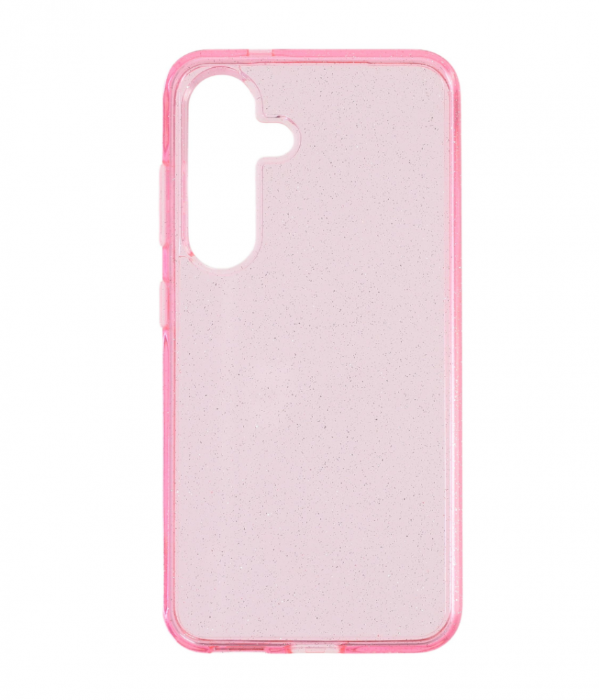 Samsung Galaxy S25 csillámos szilikon hátlap, Pink