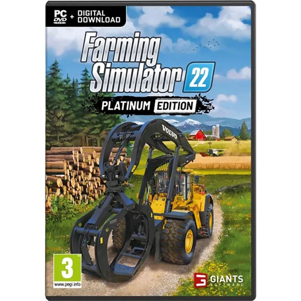 Farming Simulator 22 Platinum Edition PC játékszoftver