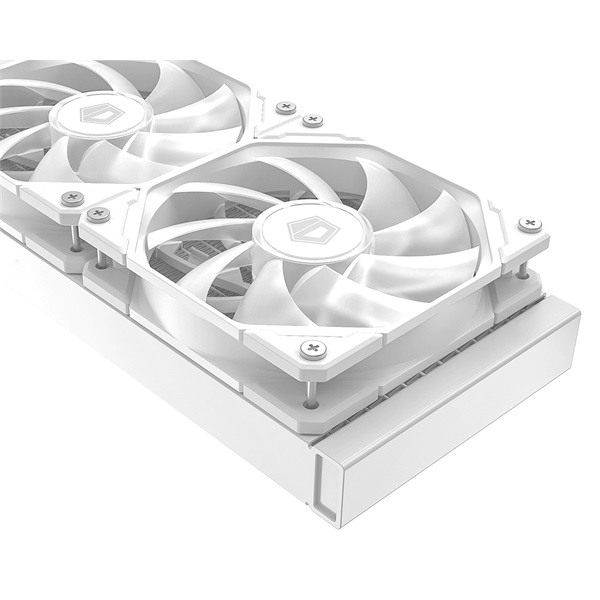 ID-Cooling CPU Water Cooler   FX240 INF WHITE  27.2dB max. 98,54 m3/h  2x12cm fehér 