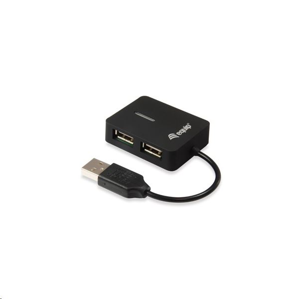 Equip USB 2.0 Hub 4port fekete (128952) Equip USB 2.0 Hub 4port fekete (128952)