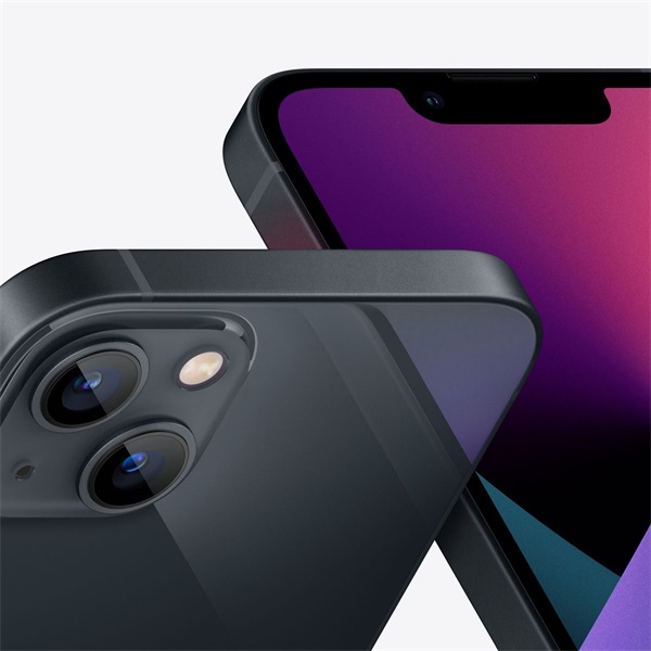Apple iPhone 13 6,1" 5G 4/128GB okostelefon Midnight Fekete 
