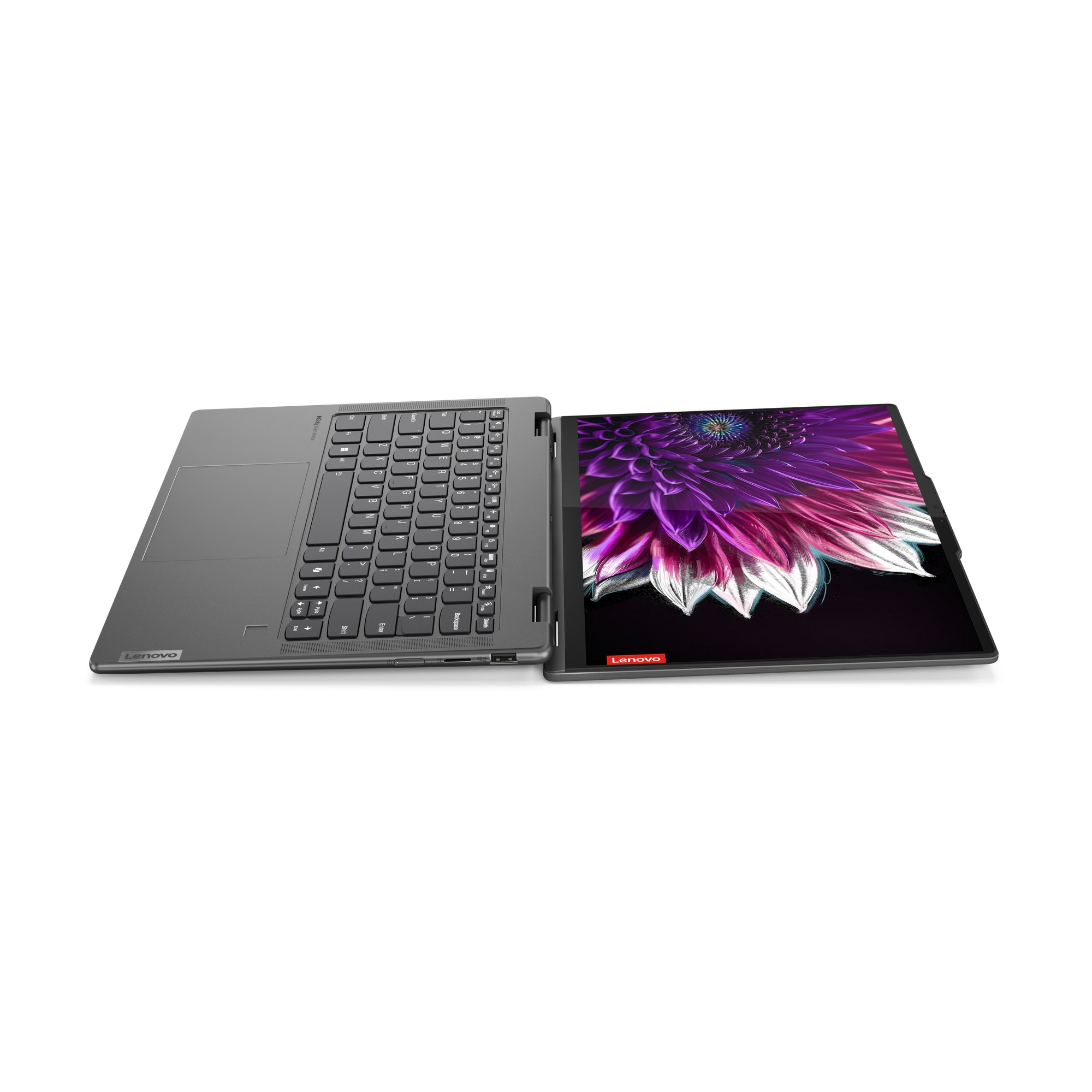 Lenovo Yoga 7 2-in-1 Laptop - 14" WUXGA, Intel Core Ultra 5 125H, 16GB DDR5 RAM, 512GB SSD, Magyar billentyűzet, Windows 11 Home, Szürke