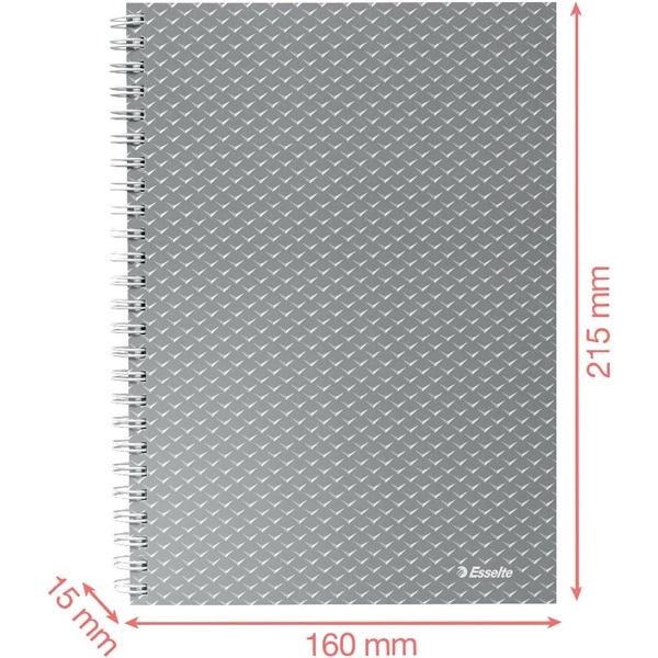 Esselte ColourBreeze A5 kockás kék spirálfüzet Esselte ColourBreeze A5 kockás kék spirálfüzet