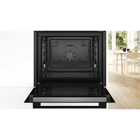 Bosch HRG272EB3  Beépíthető gőz sütő Fekete