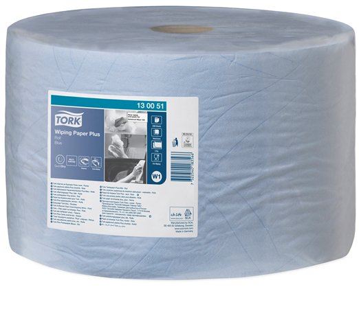 Tork Advanced 420 törlőpapír tekercses, általános tisztításhoz kék (130051) Tork Advanced 420 törlőpapír tekercses, általános tisztításhoz kék (130051)