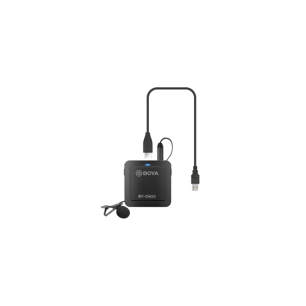 BOYA BY-DM20 Mixer és Dual Lavalier mikrofon BOYA BY-DM20 Mixer és Dual Lavalier mikrofon
