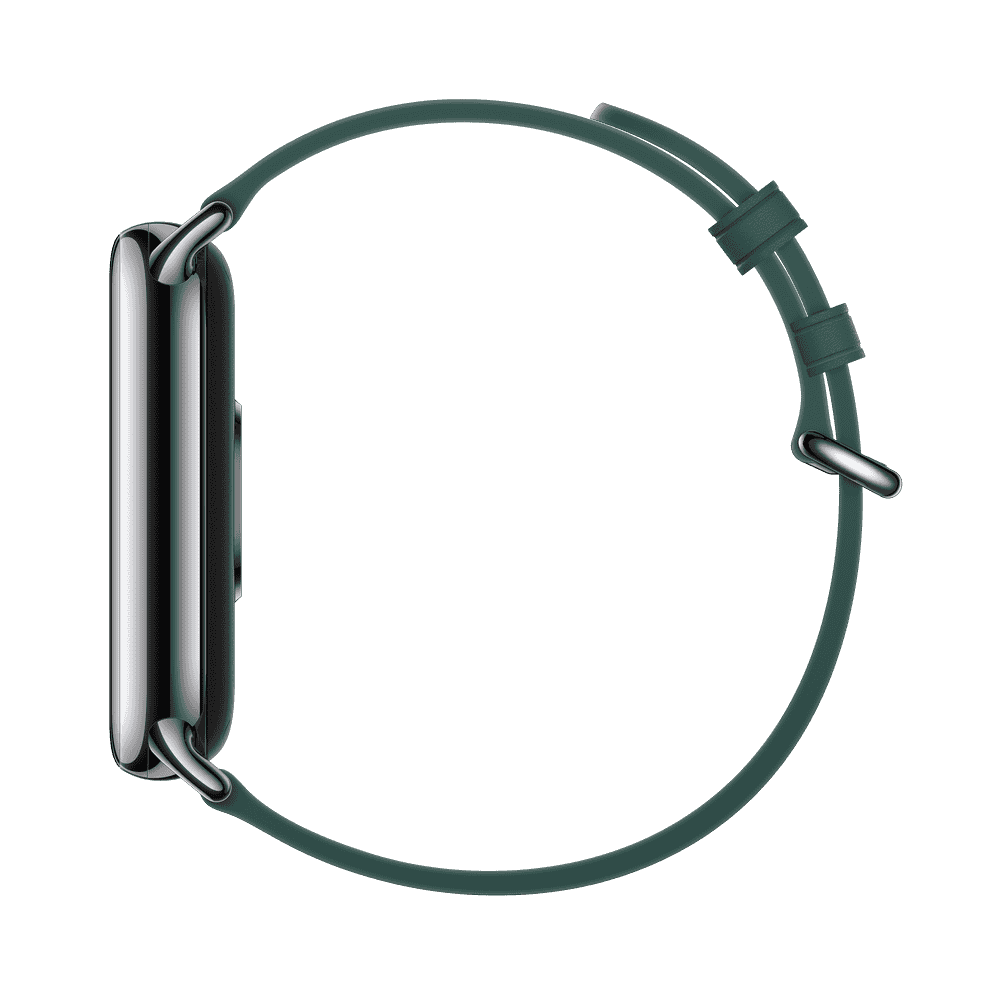 Xiaomi Smart Band 8 Checkered Strap zöld kockás bőrszíj