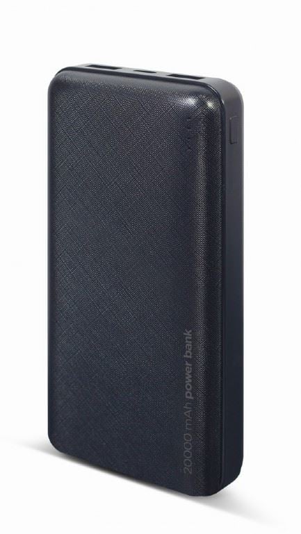 Gembird PB20-02 Power Bank 20000mAh fekete