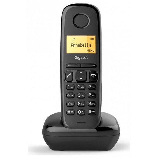 Gigaset A170 DECT telefon fekete