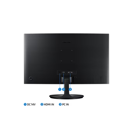 Samsung LS24C360EAUXEN  24" S36C  Ívelt FHD 16:9 VA fekete monitor