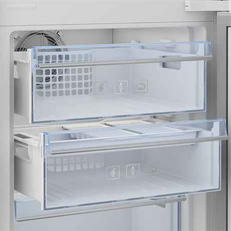 Beko BCNA306E4SN Beépíthető alulfagyasztós hűtőszekrény
