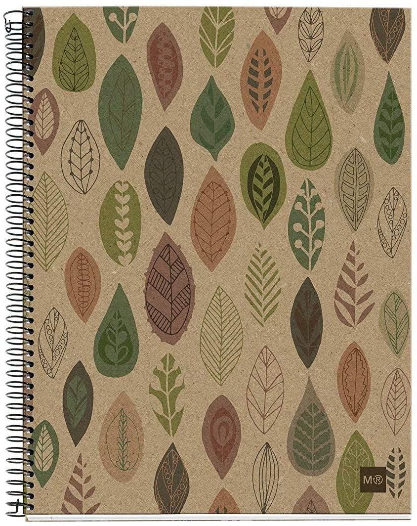 Miquelrius Ecoleaves A5 kockás spirálfüzet (A15289ELE27)