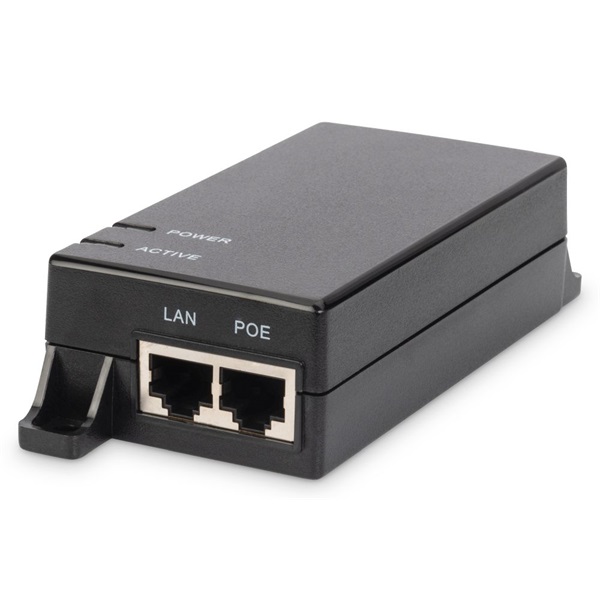 Digitus Gigabit Ethernet PoE Injector 802.3af 15.4W (DN-95102-1)