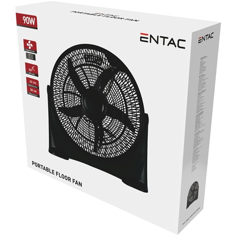 Entac EPBF-90W  42 cm Entac Hordozható Padló Ventilátor