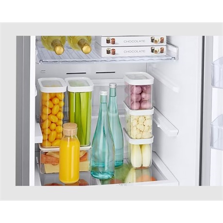 Samsung RB38T676DSA/EF alulfagyasztós hűtőszekrény ezüst
