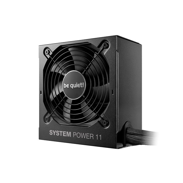 Be Quiet! 550W SYSTEM POWER 11 80+ Bronze ATX3.1 PCIe5.1 Tápegység Fekete Be Quiet! 550W SYSTEM POWER 11 80+ Bronze ATX3.1 PCIe5.1 Tápegység Fekete