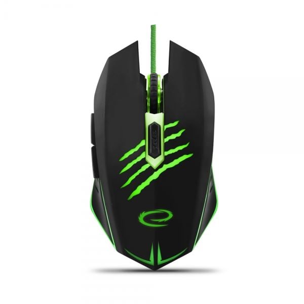 Esperanza MX209 CLAW optikai Gaming egér fekete-zöld (EGM209G) Esperanza MX209 CLAW optikai Gaming egér fekete-zöld (EGM209G)