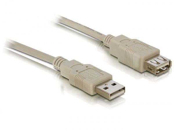 Delock DL82240 USB 2.0-A (apa/anya) 3 méteres hosszabbító kábel Delock DL82240 USB 2.0-A (apa/anya) 3 méteres hosszabbító kábel