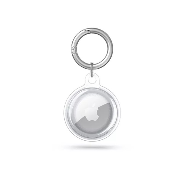 Haffner FN0390 Apple AirTag átlátszó szilikon védőtok