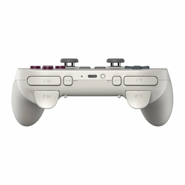 8BitDo Pro 3 Nintendo Switch Switch 2 PC SteamOS Mobil TMR Joystick G Classic vezeték nélküli kontroller Fehér