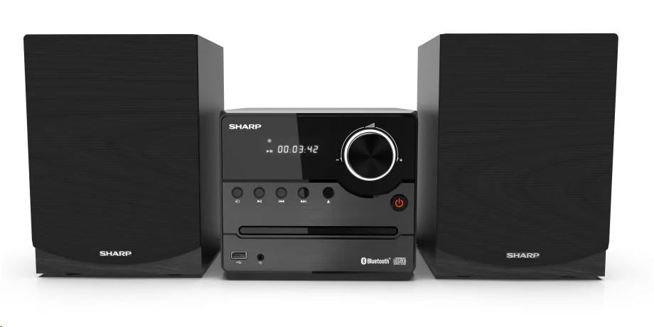 Sharp XL-B512BK Bluetooth mikrohifi rendszer fekete Sharp XL-B512BK Bluetooth mikrohifi rendszer fekete