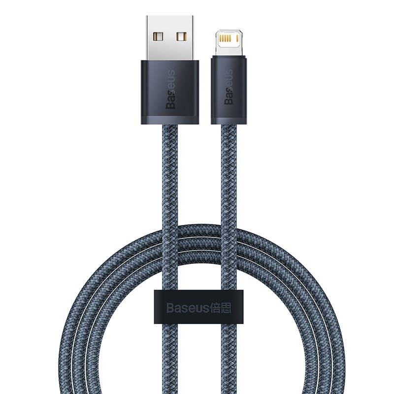 Baseus Dynamic Series USB-A - Lightning kábel 2m szürke (CALD000516) Baseus Dynamic Series USB-A - Lightning kábel 2m szürke (CALD000516)