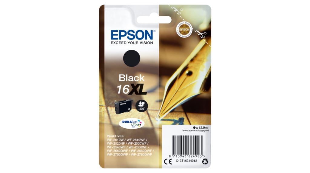Epson 16XL DURABrite Ultra tintapatron fekete (C13T16314012)