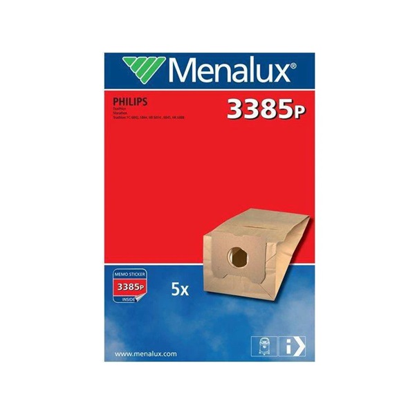 Menalux 3385P 5 db-os papír porzsák szett Menalux 3385P 5 db-os papír porzsák szett
