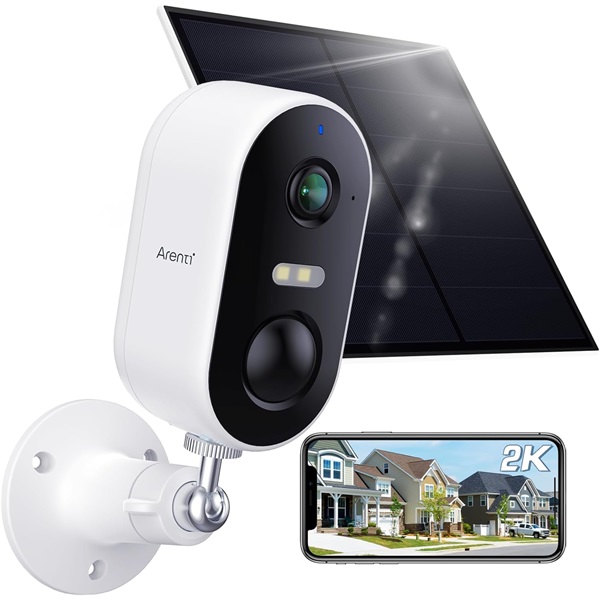 Arenti GO1 + SP2 3MP 2,4mm kültéri IR10m 6700mAh microSD IP wifi csempekamera Arenti GO1 + SP2 3MP 2,4mm kültéri IR10m 6700mAh microSD IP wifi csempekamera
