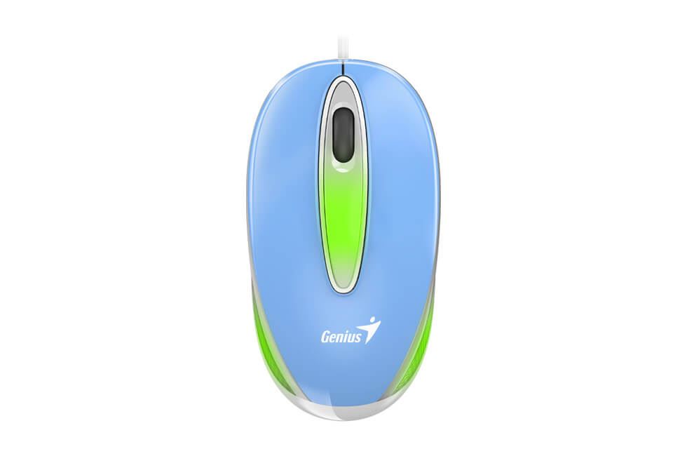 Genius DX-Mini optikai egér baby kék 