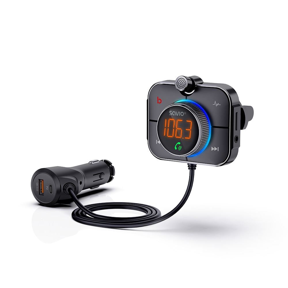 Savio TR-14 Bluetooth FM transzmitter